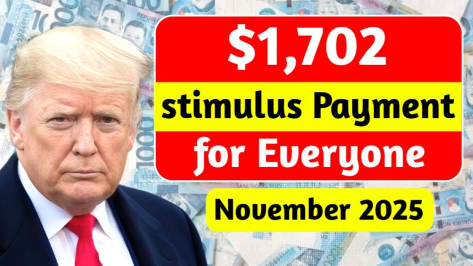 $1,702 Stimulus Payment 2025: Eligibility Rules & Full November Schedule