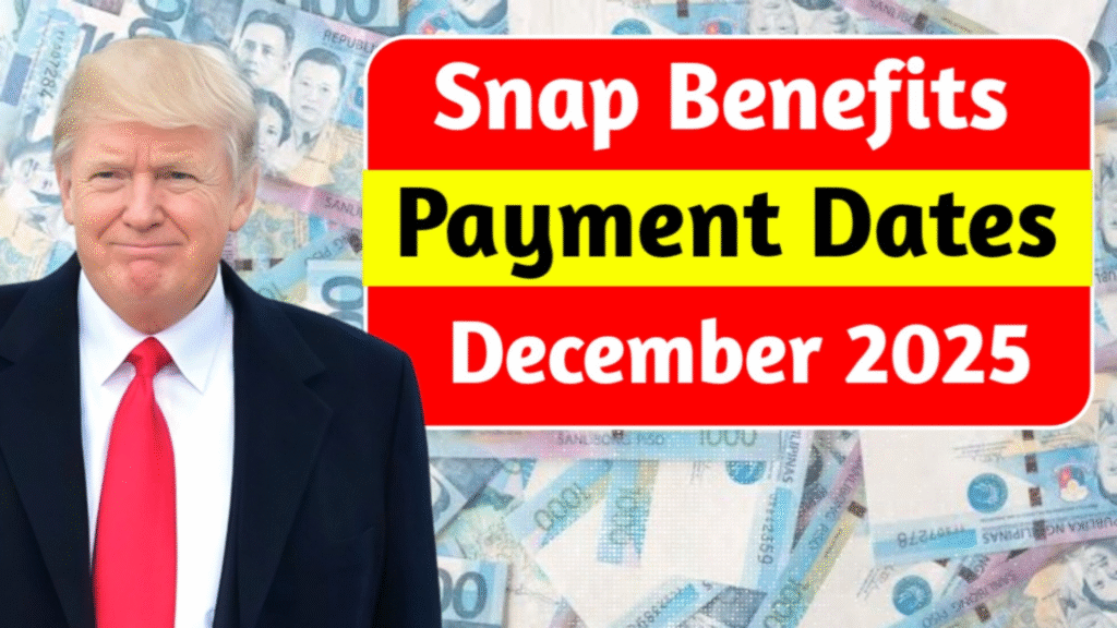 SNAP Benefits Schedule for December 2025: When Payments Drop by State & Updated Requirements